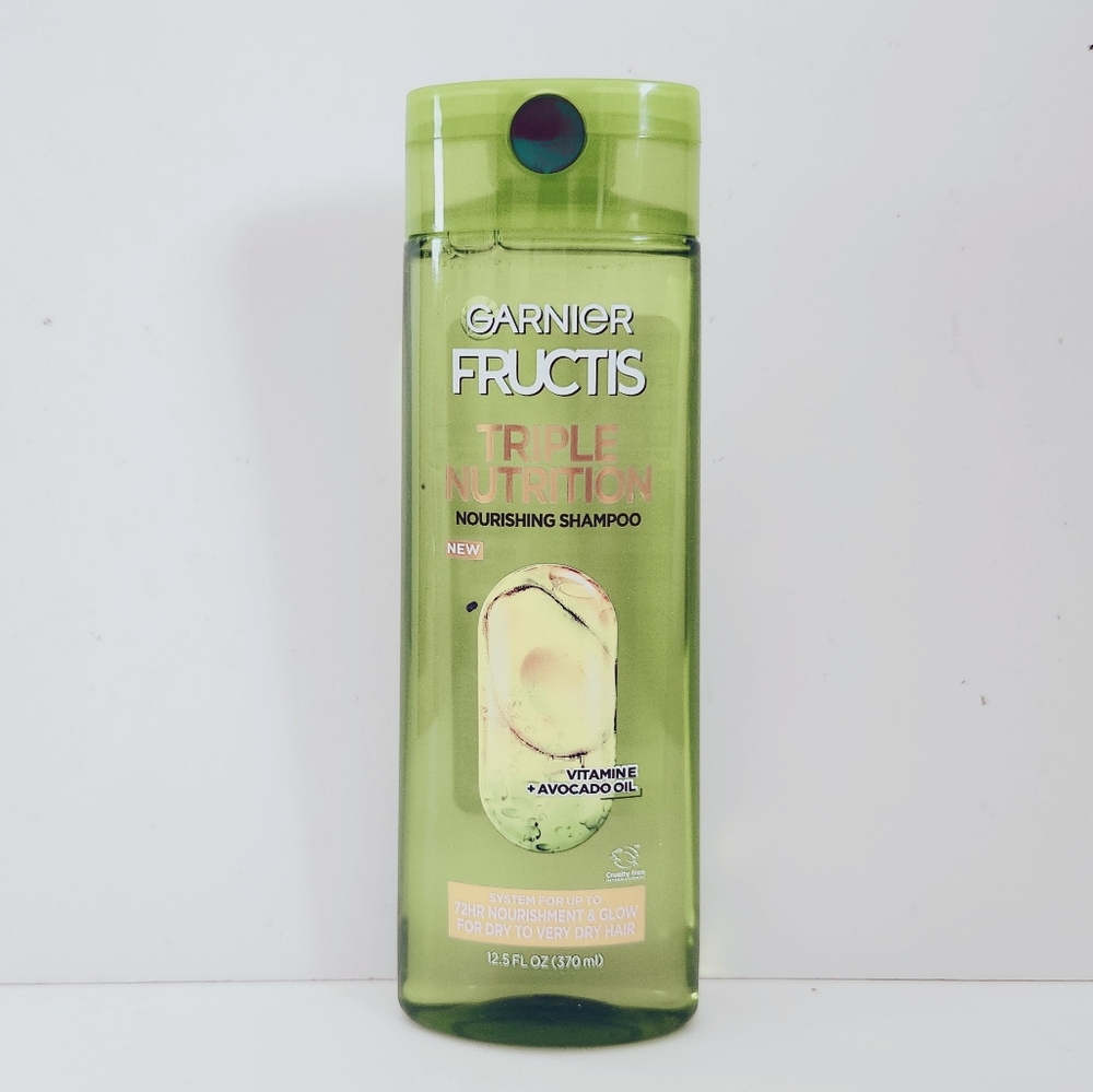 ⭐4/$15 Garnier Fructis Triple Nutrition Shampoo